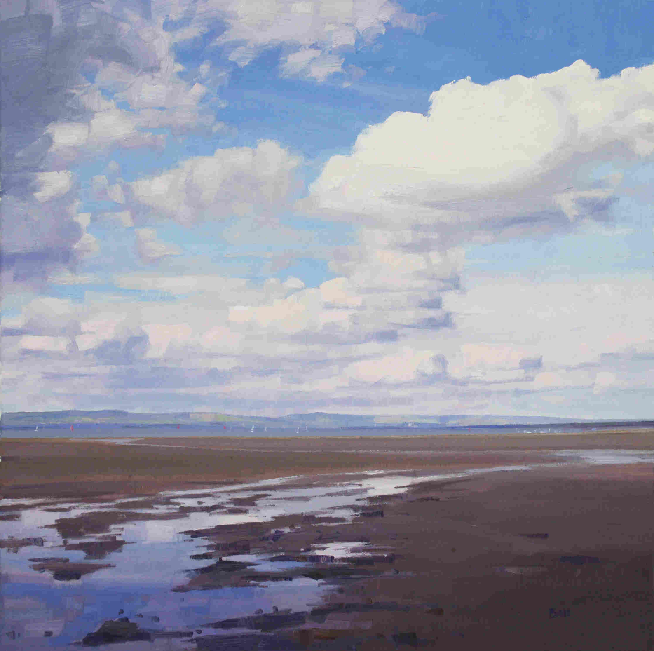 'Passing Cloud North of Troon' by artist John Bell